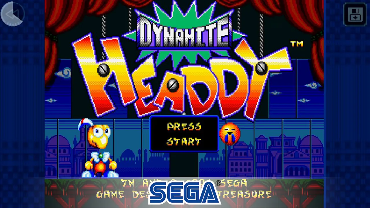 Capturas de pantalla de Dynamite Headdy Classic