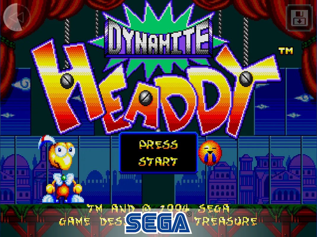 Capturas de pantalla de Dynamite Headdy Classic