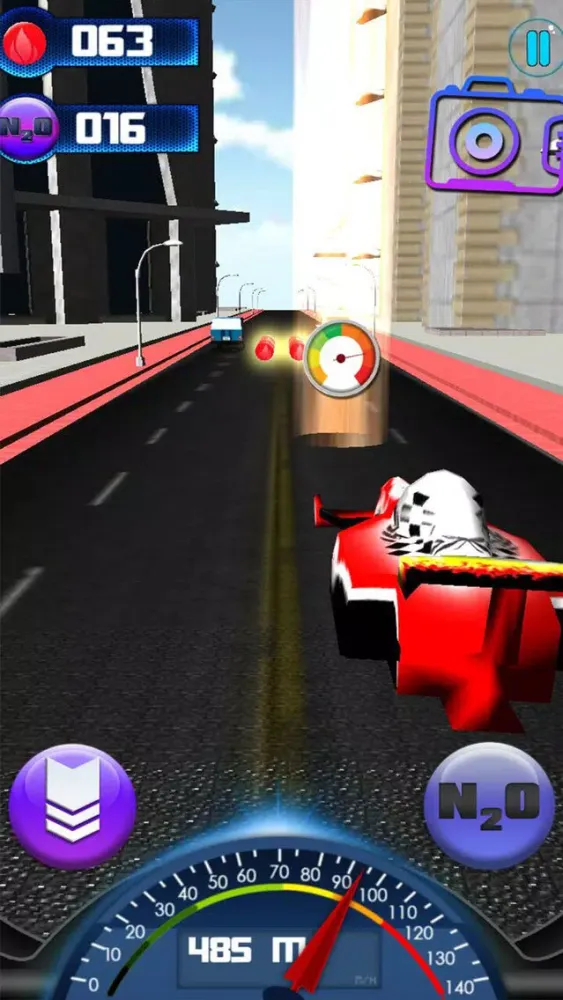 Capturas de tela do Hover Car - Go Traffic Race