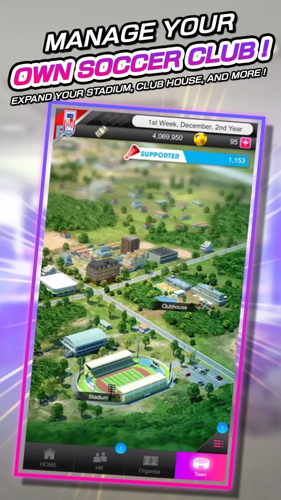 Screenshot di SEGA Pocket Club Manager