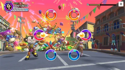Capturas de tela do Samba de Amigo: Party-To-Go