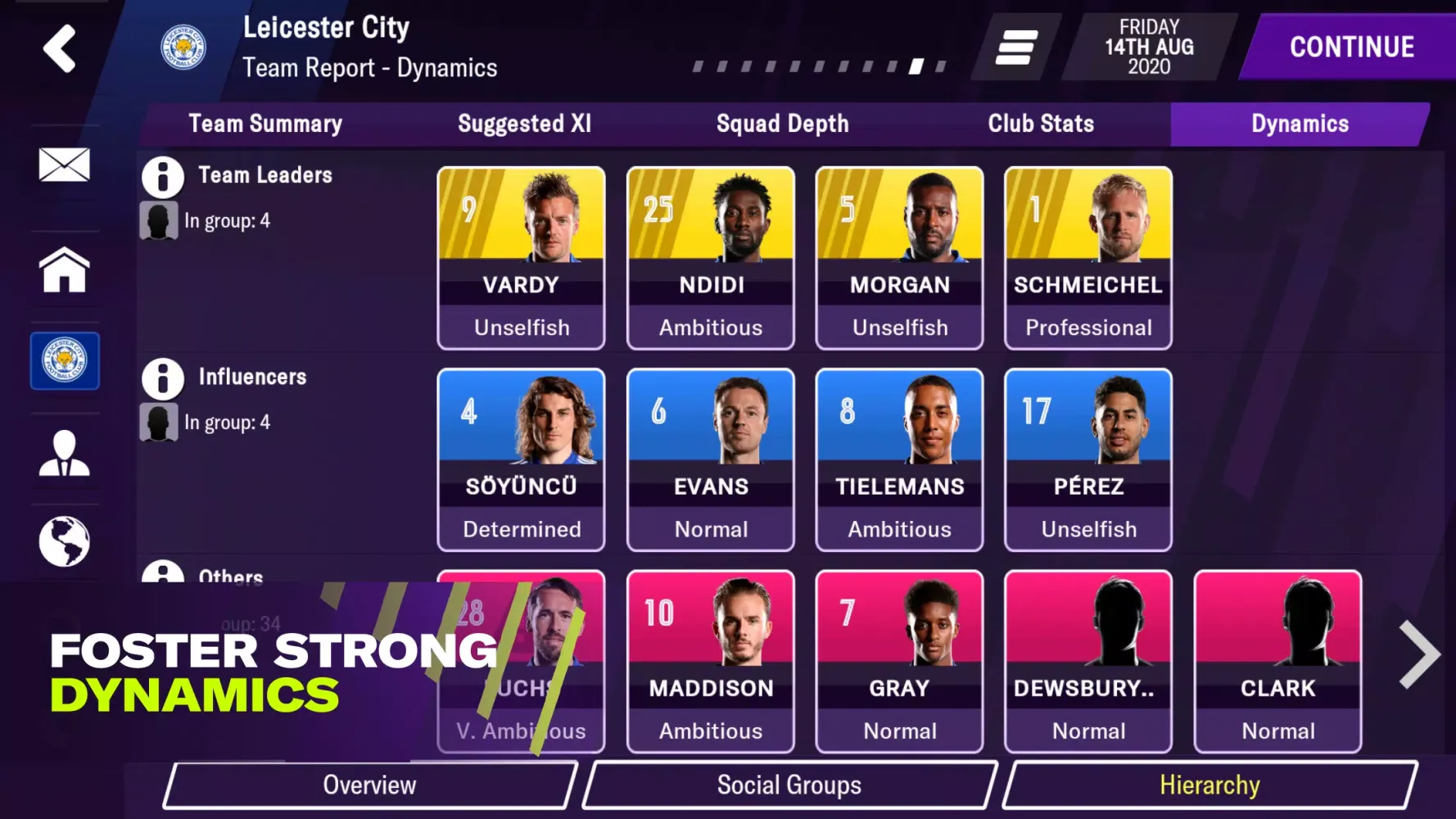 FM21 Mobile Screenshots