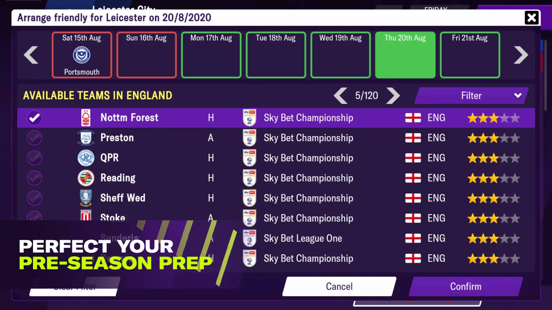 FM21 Mobile Screenshots