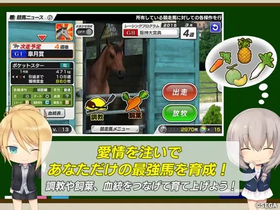 ภาพหน้าจอของ StarHorsePocket+ iPad 