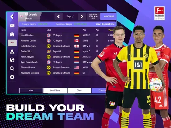 Ảnh chụp màn hình của Football Manager 2023 Mobile iPad 