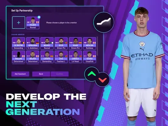 Ảnh chụp màn hình của Football Manager 2023 Mobile iPad 