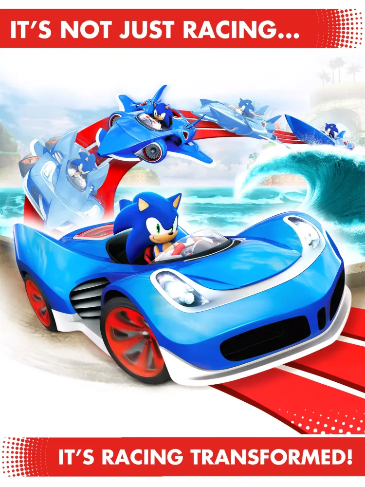 Ảnh chụp màn hình của Sonic Racing Transformed