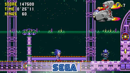 Скриншоты Sonic CD Classic