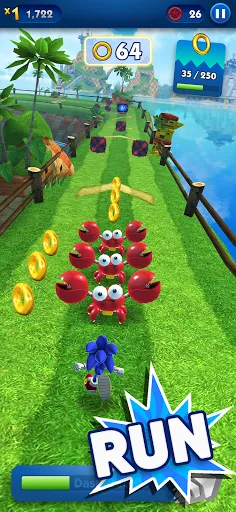 Tangkapan layar Sonic Dash - Endless Running
