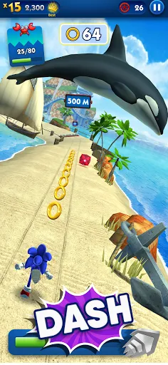 Tangkapan layar Sonic Dash - Endless Running
