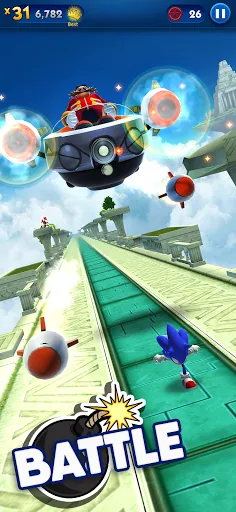 Tangkapan layar Sonic Dash - Endless Running