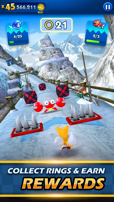 Sonic Dash: Fun Endless Runner スクリーンショット