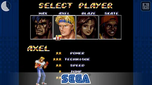 Streets of Rage 2 Classic Screenshots