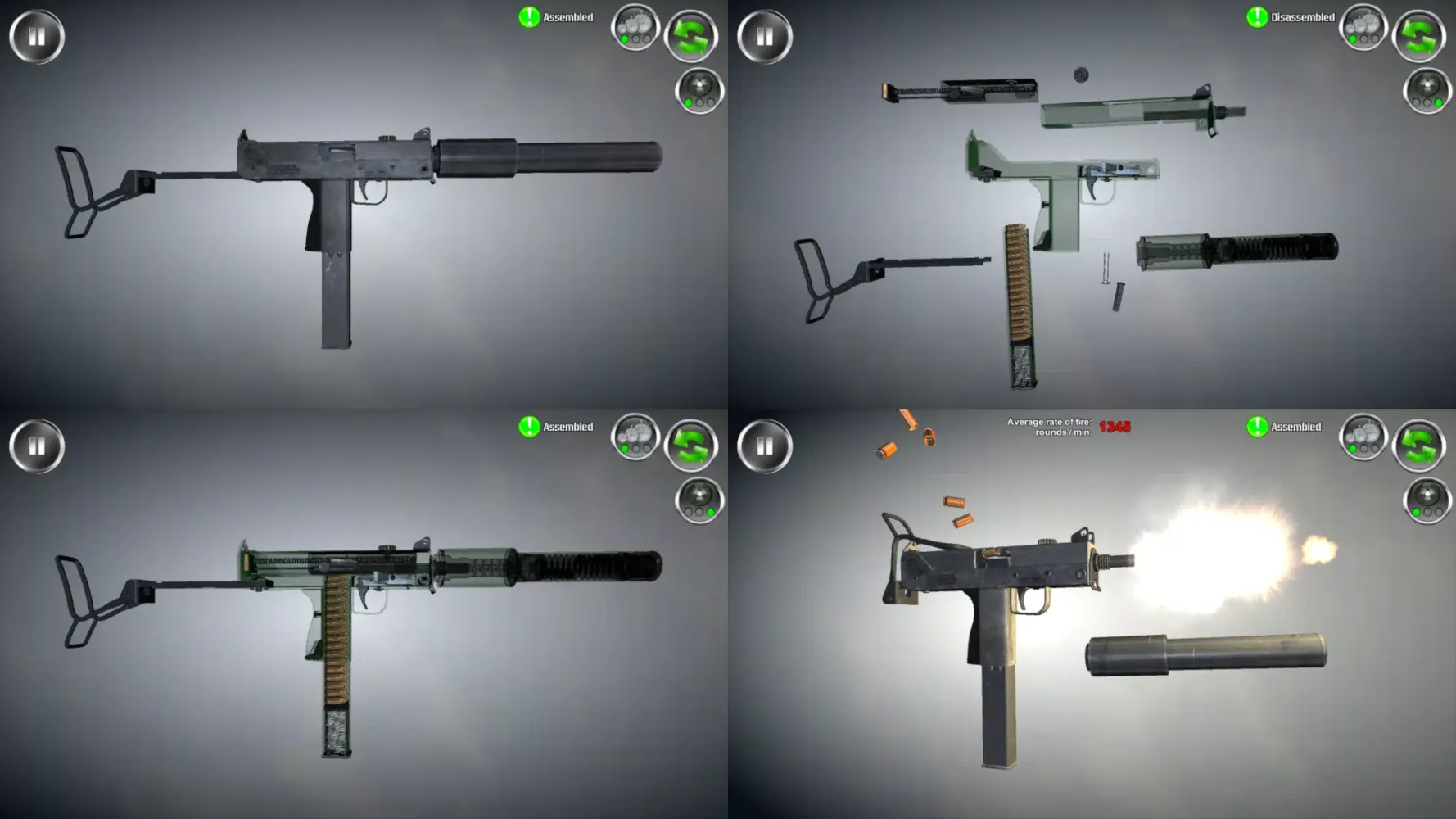 Capturas de tela do Weapon stripping Lite