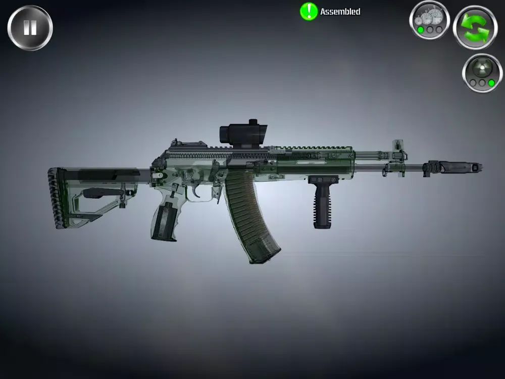 Weapon Stripping iPad  스크린샷