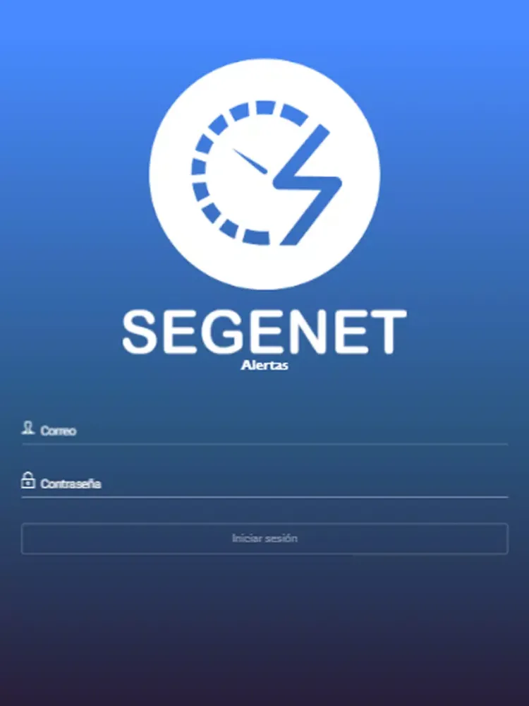 Segenet Alertas iPad  Screenshots