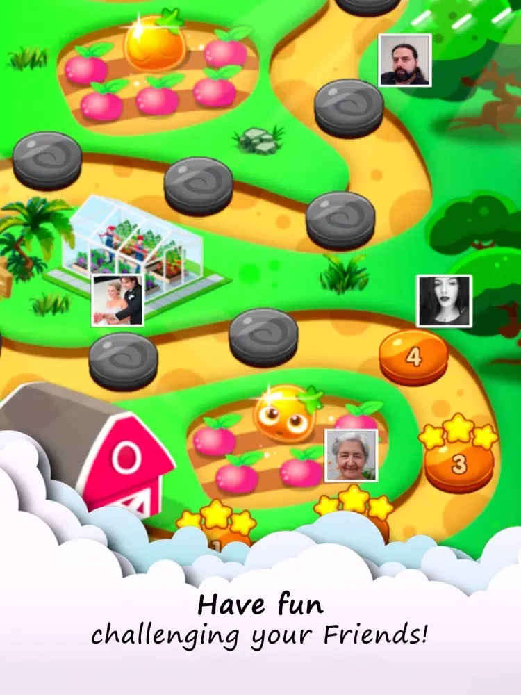 Capturas de pantalla de Juicy Crush Fruit iPad 