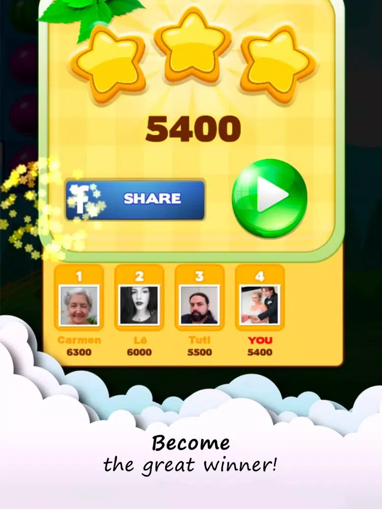 Capturas de pantalla de Juicy Crush Fruit iPad 