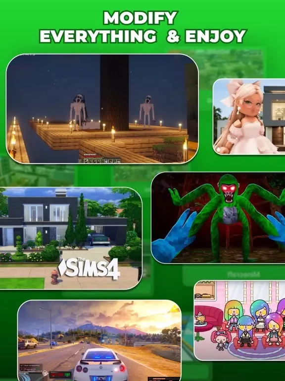 HappyMod - 100% Working Mods iPad  Screenshots