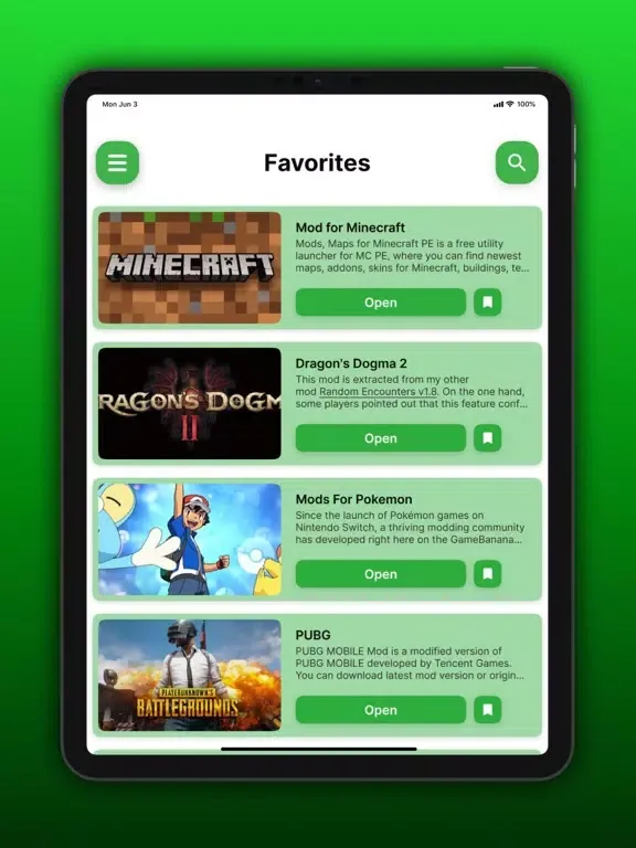 HappyMod - 100% Working Mods iPad  Screenshots