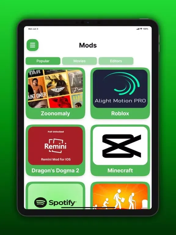 HappyMod - 100% Working Mods iPad  Screenshots