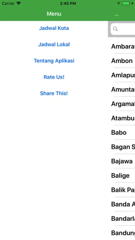 Info Jadwal Shalat 스크린샷