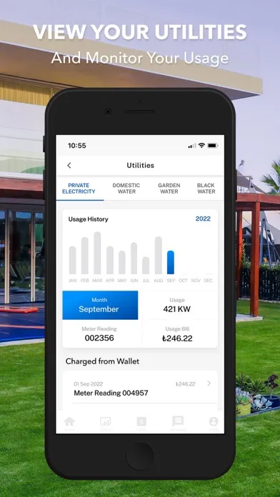 Tangkapan skrin Hidden Bay Teos Wallet