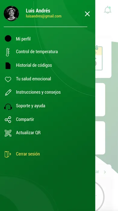 Screenshot di QR Pass
