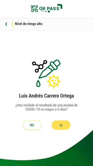 Screenshot di QR Pass
