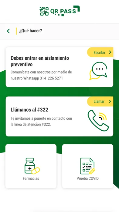 Screenshot di QR Pass