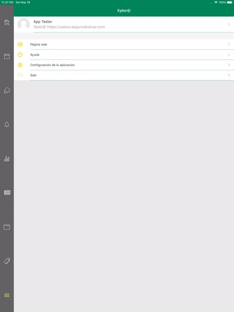 Xplor@ - Seguros Bolivar iPad 應用截圖
