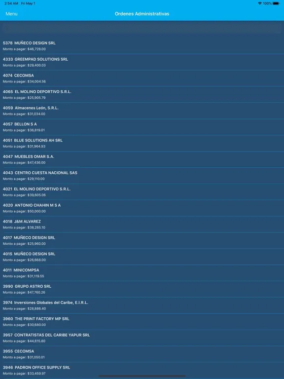 Capturas de tela do Seguros Reservas Admin365 iPad 