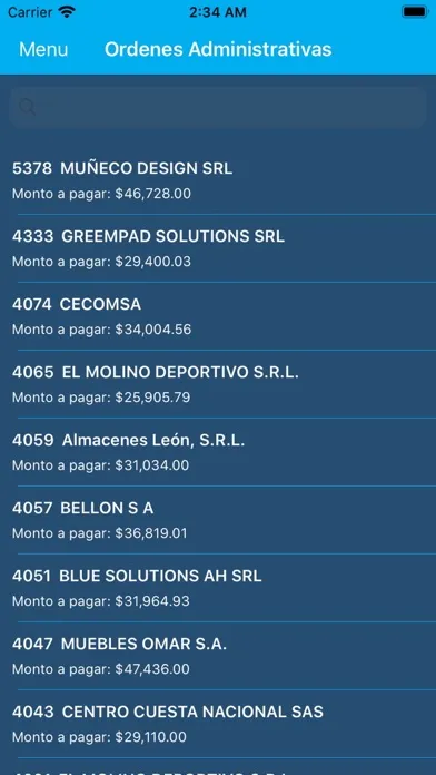 Capturas de tela do Seguros Reservas Admin365