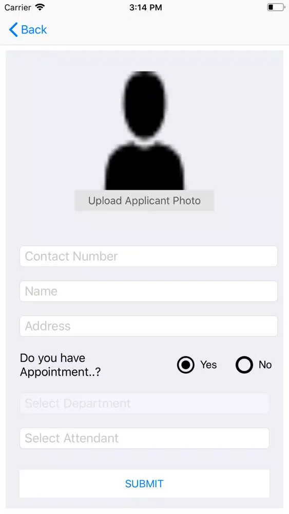 ภาพหน้าจอของ Smart Front Desk