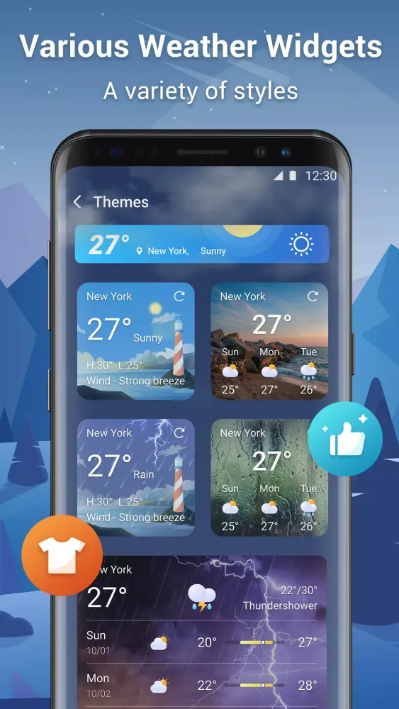 Live Weather - Forecast Widget Screenshots