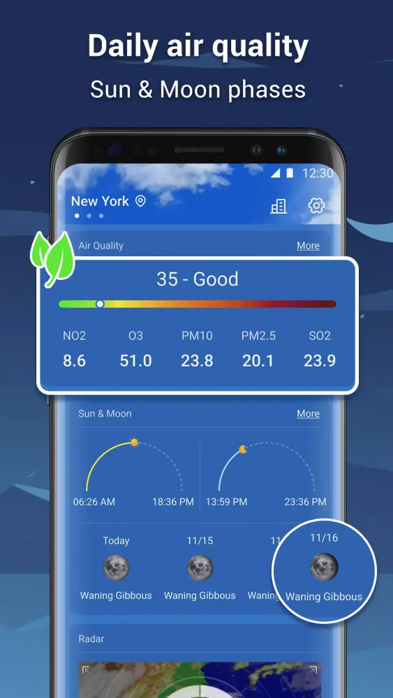 Live Weather - Forecast Widget Screenshots