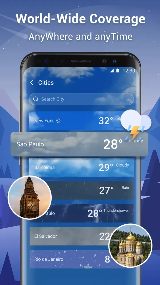 Live Weather - Forecast Widget Screenshots