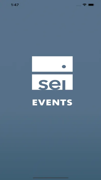 SEI Events Screenshots