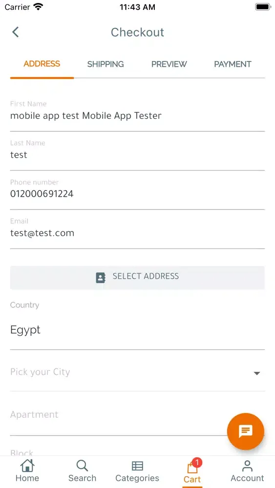 Capturas de pantalla de Seif Pharmacy Online App