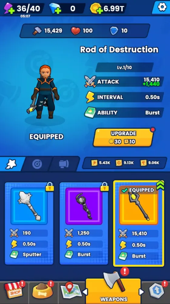 Mage Survivor Screenshots