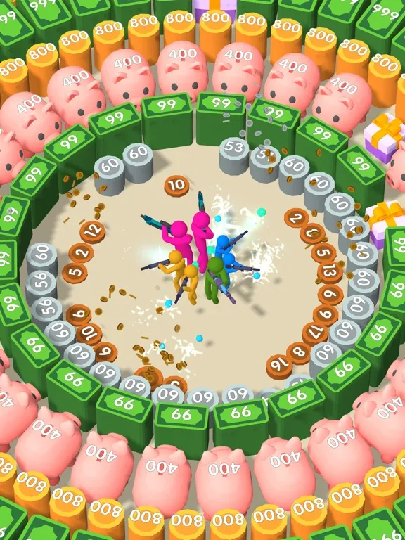 Capturas de tela do Coin Shooter ASMR iPad 