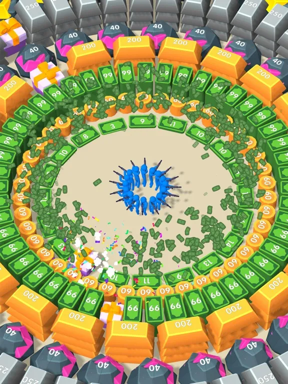 Capturas de tela do Coin Shooter ASMR iPad 