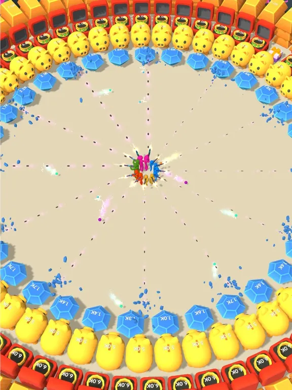 Capturas de tela do Coin Shooter ASMR iPad 