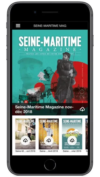 Tangkapan skrin Seine Maritime Mag