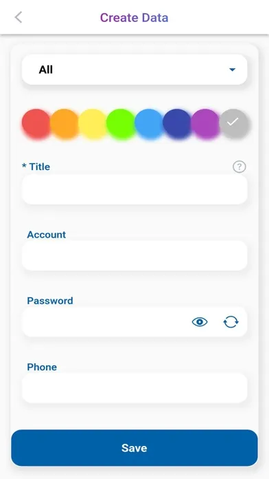 تصاویر Password Manager - KeyStore