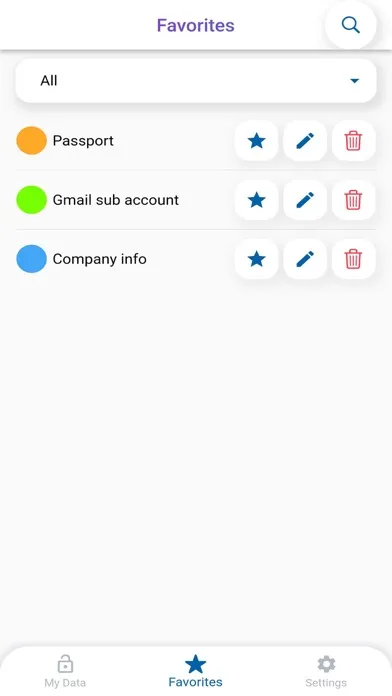تصاویر Password Manager - KeyStore
