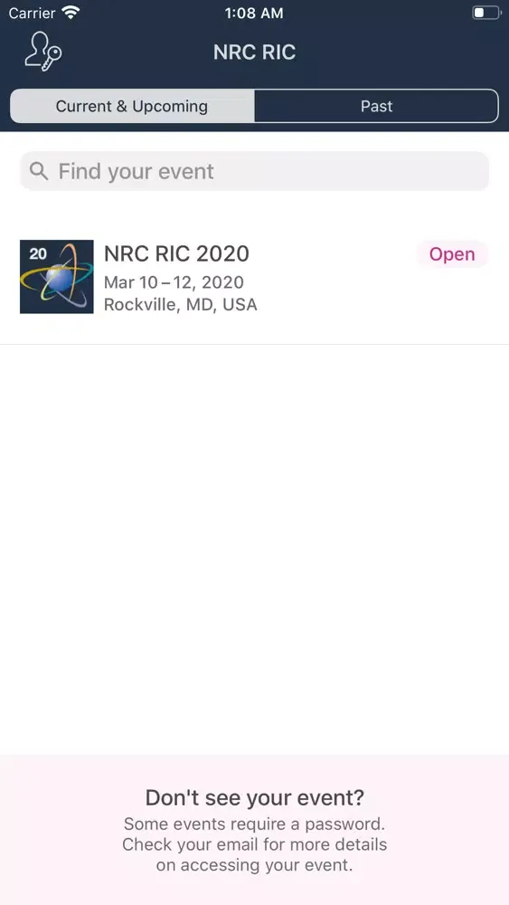 NRC RIC स्क्रीनशॉट
