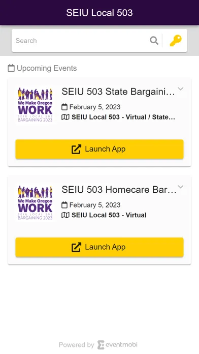 Tangkapan layar SEIU Local 503