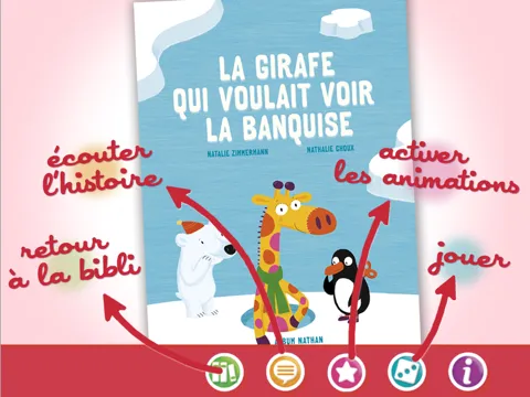 Mes histoires Nathan : des livres interactifs pour les enfants dès 3 ans iPad  Screenshots
