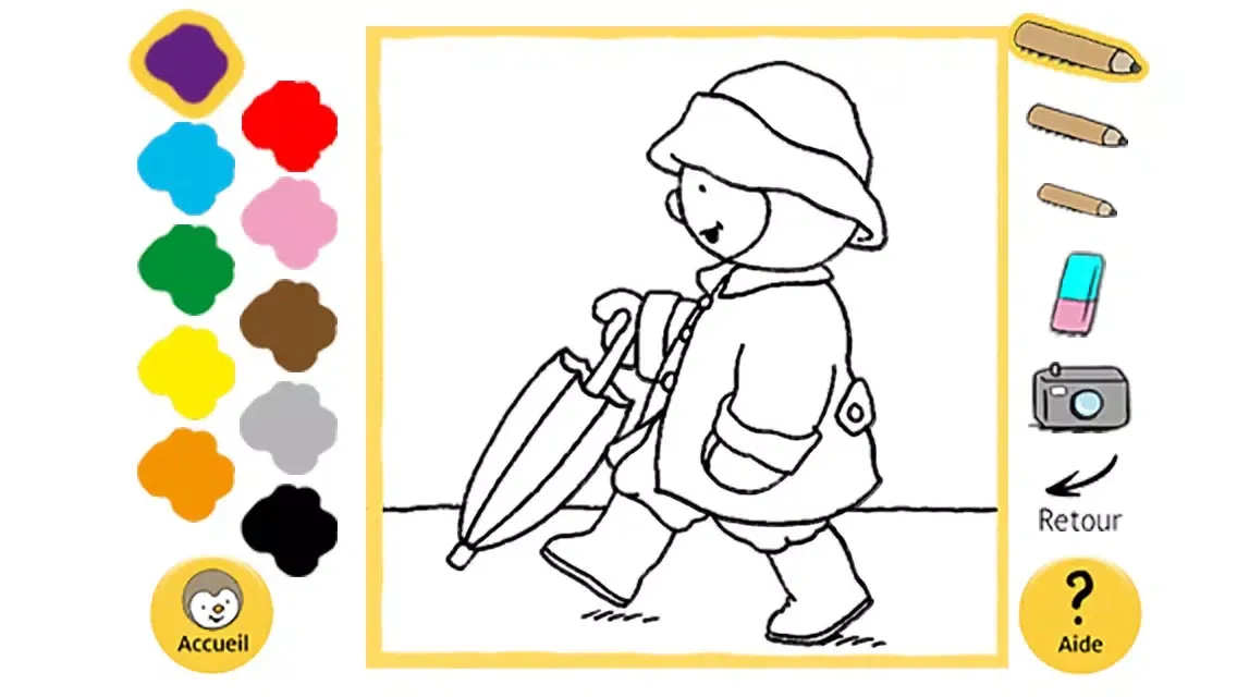 Zrzuty ekranu T'choupi - Joue avec les couleurs